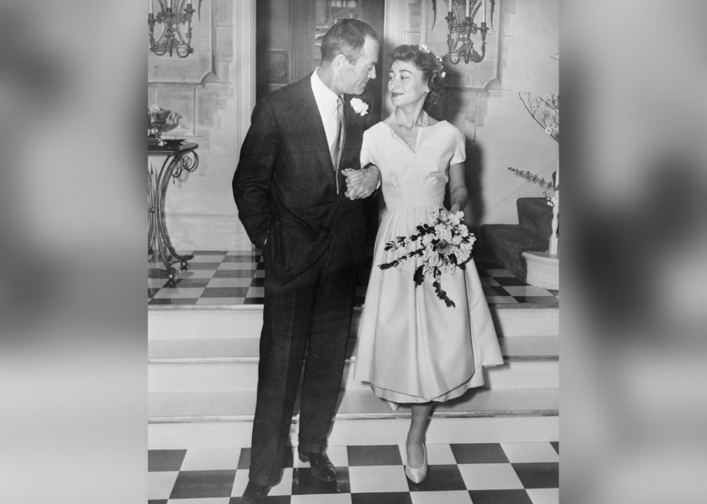 Henry Fonda and Baroness Franchetti — May 9, 1957